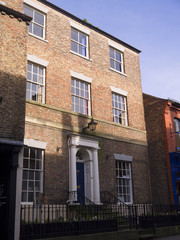 Buildings in Ripon North Yorkshire England