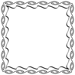 calligraphic frame