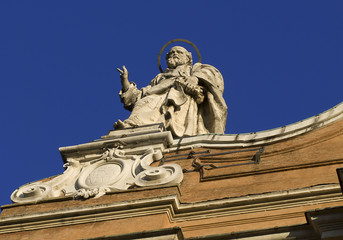 Obraz premium statua di San Pietro