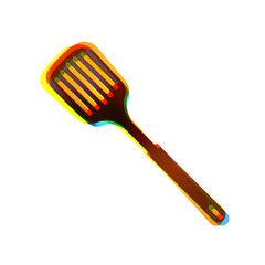 Vector abstract icon on white background. Eps10