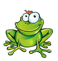 cartoon frog