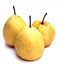 Fresh and juicy Asian pears