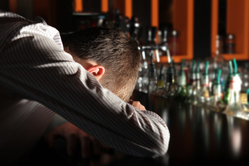 Drunken Man at the Bar