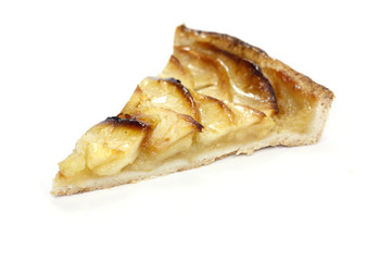 part de tarte aux pommes