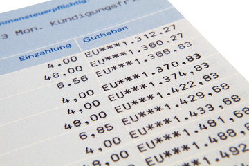Fototapeta premium Account book
