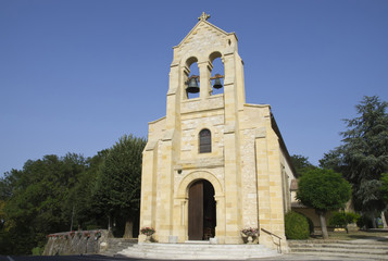 Fototapeta na wymiar Kościół Monbazillac