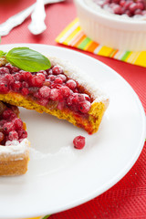 delicious and aromatic berry pie