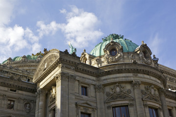 Dôme opéra Garnier de Paris