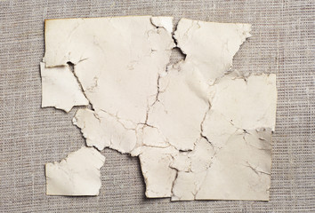 Abstract background of old torn paper