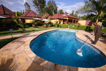The Pool at Ahadi Lodge
