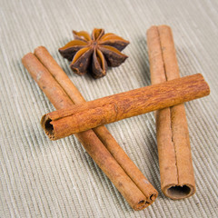 cinnamon, cloves and anise
