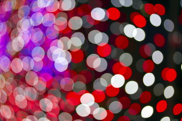colored bokeh