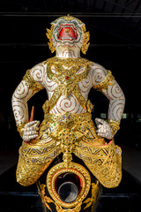 Prow of Hanuman barge