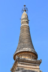 Fototapeta na wymiar Ancient pagoda top