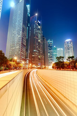 Fototapeta na wymiar Chiny Shanghai nowoczesna konstrukcja miasto