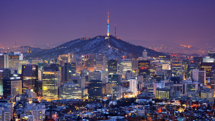 Skyline von Seoul