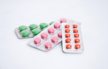 pile of medicine