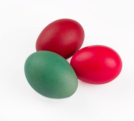 three easter eggs