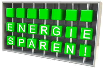 Energie sparen