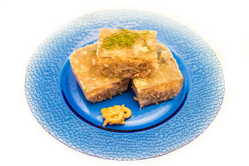Jellied meat