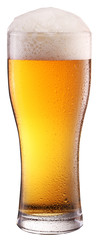 Beer glass.