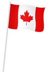 Fototapeta na wymiar Małe Canadian flag