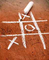 Fototapeta premium Tic Tac Toe