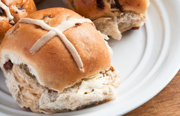 Hot cross bun