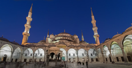 Blue Mosque in Istanbul, Turkey