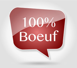 Bulle 100% Boeuf