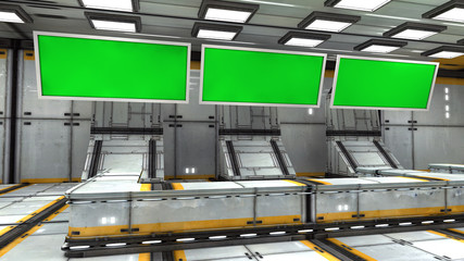 Pantallas chroma verde