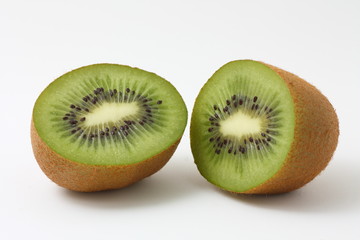 kiwi dos mitades