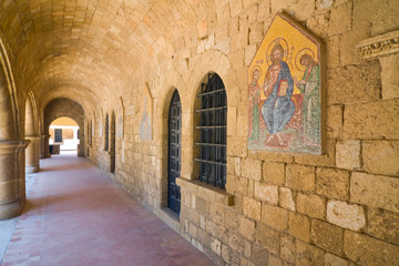 Fototapeta na wymiar Klasztor na górze Filerimos