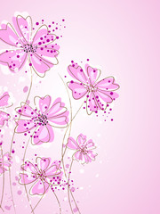 Artistic pastel flowers 8