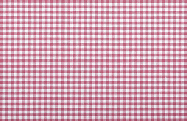 red checkered fabric