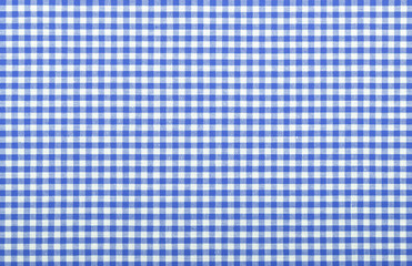 blue checkered fabric