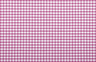 pink checkered fabric