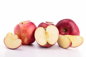 isolated red apple