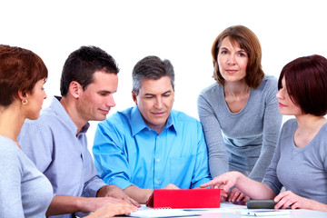 Fototapeta premium Group of business people.