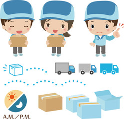 宅配に関連するイメージ