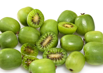 Kiwi Berry or Actinidia arguta