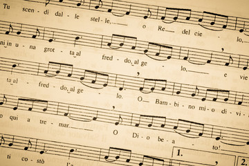 Sheet music antique