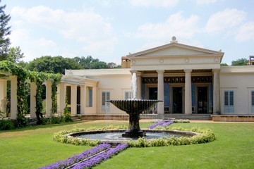 jardin d'un chateau allemand