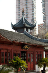 Konfuzius tempel in Shanghai