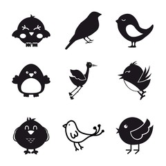 birds icons
