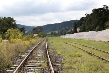 Fototapeta premium Railroad track