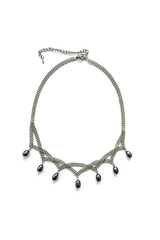 Fototapeta premium Silver necklace