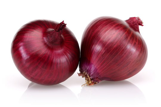 Two Red Onions
