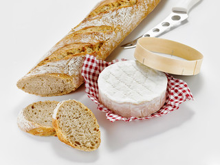 Baguette mit Käse