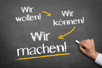 Wir machen!
